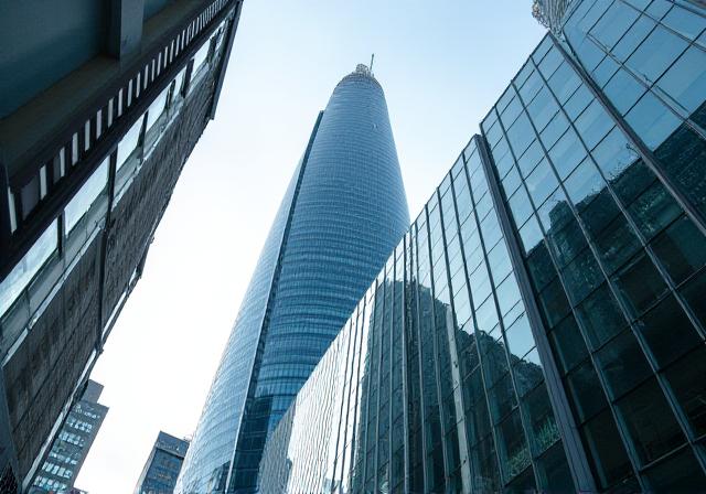 Modern London office building architecture